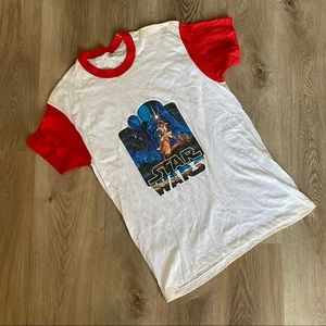 Vintage Luke & Princess Leia Star Wars T-shirt